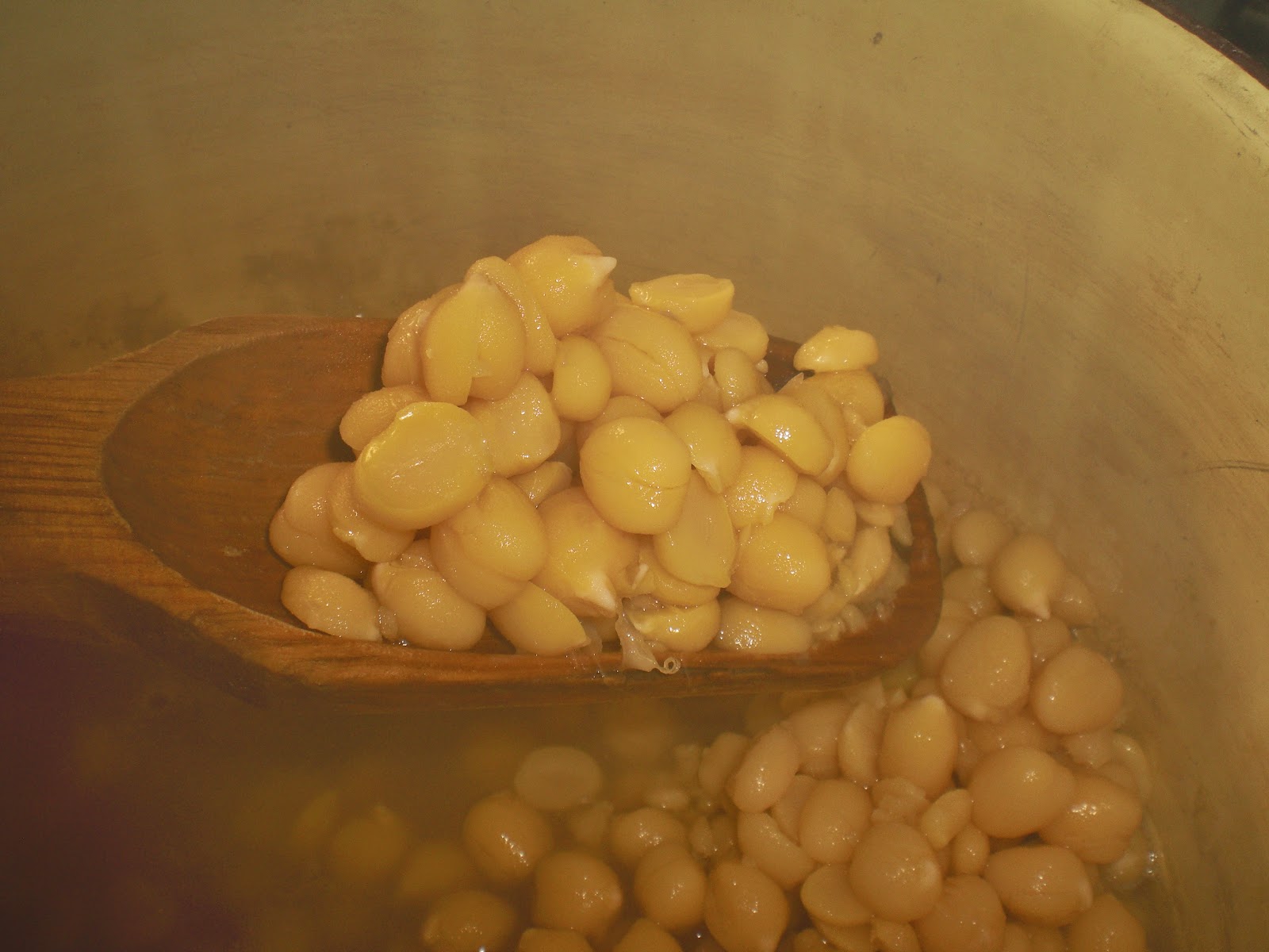 Garbanzo en dulce (Garbanzo en miel)