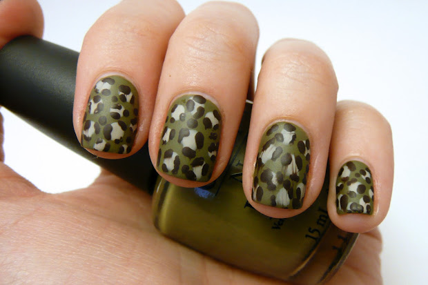 casa de polish leopard print camo
