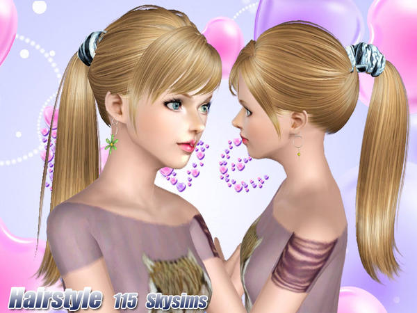 custom sims 3 skysims hair 115