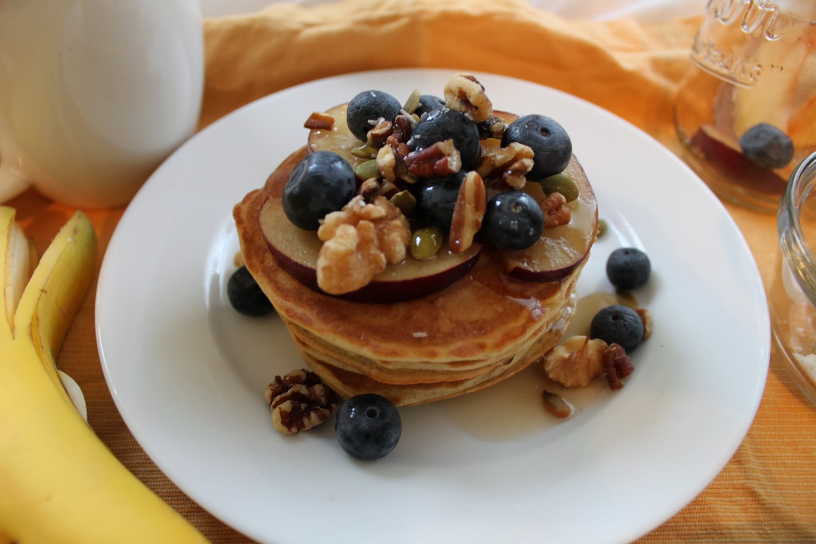 Daily Crunch single serving healthy almond pancakes