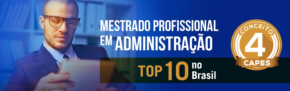 Mestrado profissional administração Mestrado profissional administração