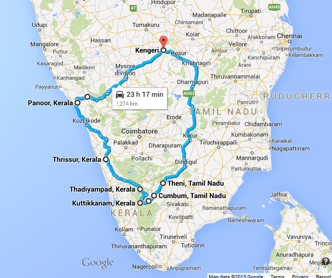 The Dravidian tale Karnataka Tamil Nadu Kerala