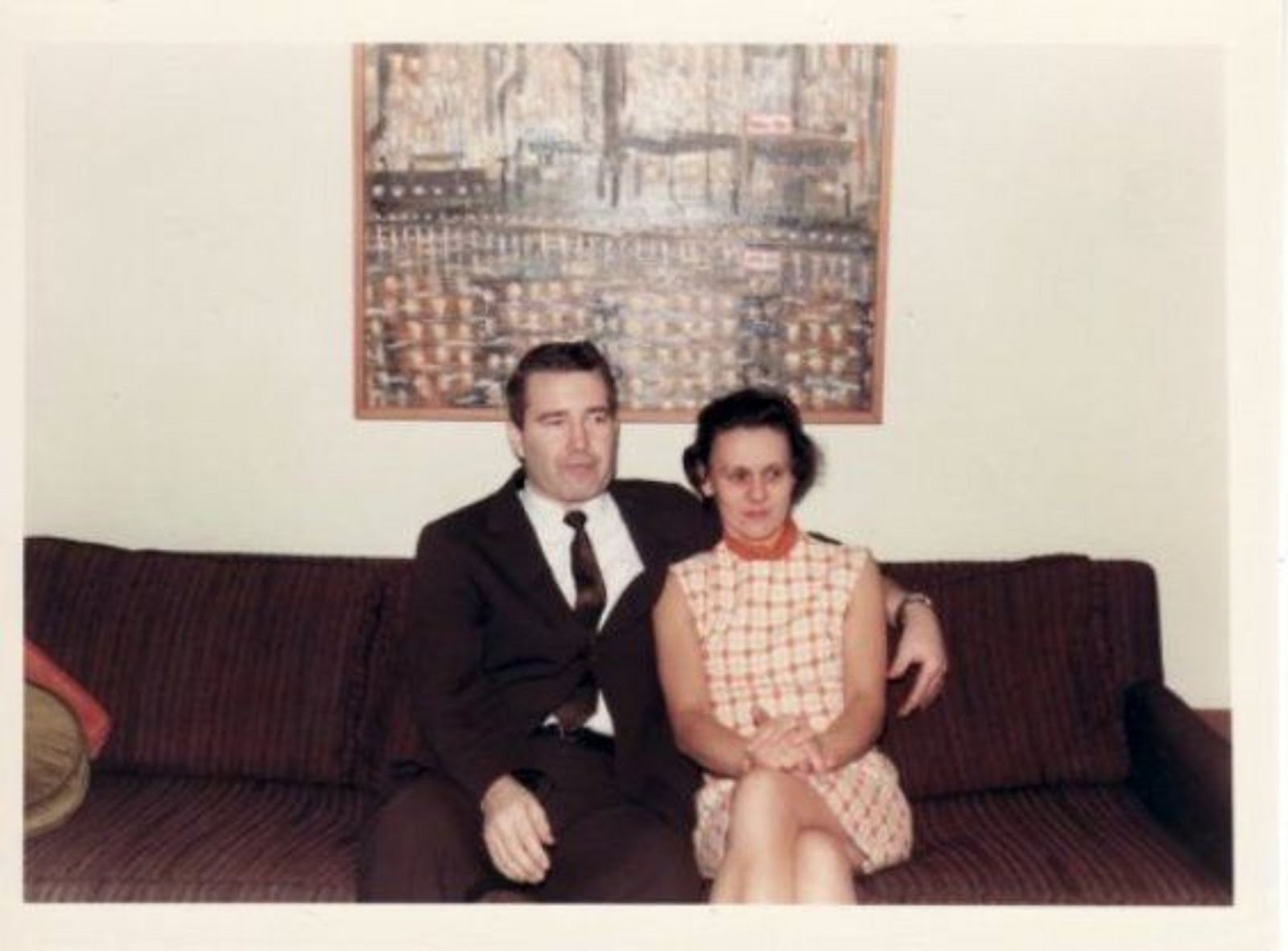 MEET MY FAMILY: MY DAD ZELMAR AND MY MOM IRENE PAYNE.  JAN 19th, 1969 THE NIGHT I LEFT FOR VIETNAM