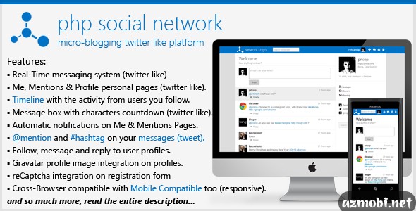 PHP Social Network Platform v1.5 – CodeCanyon