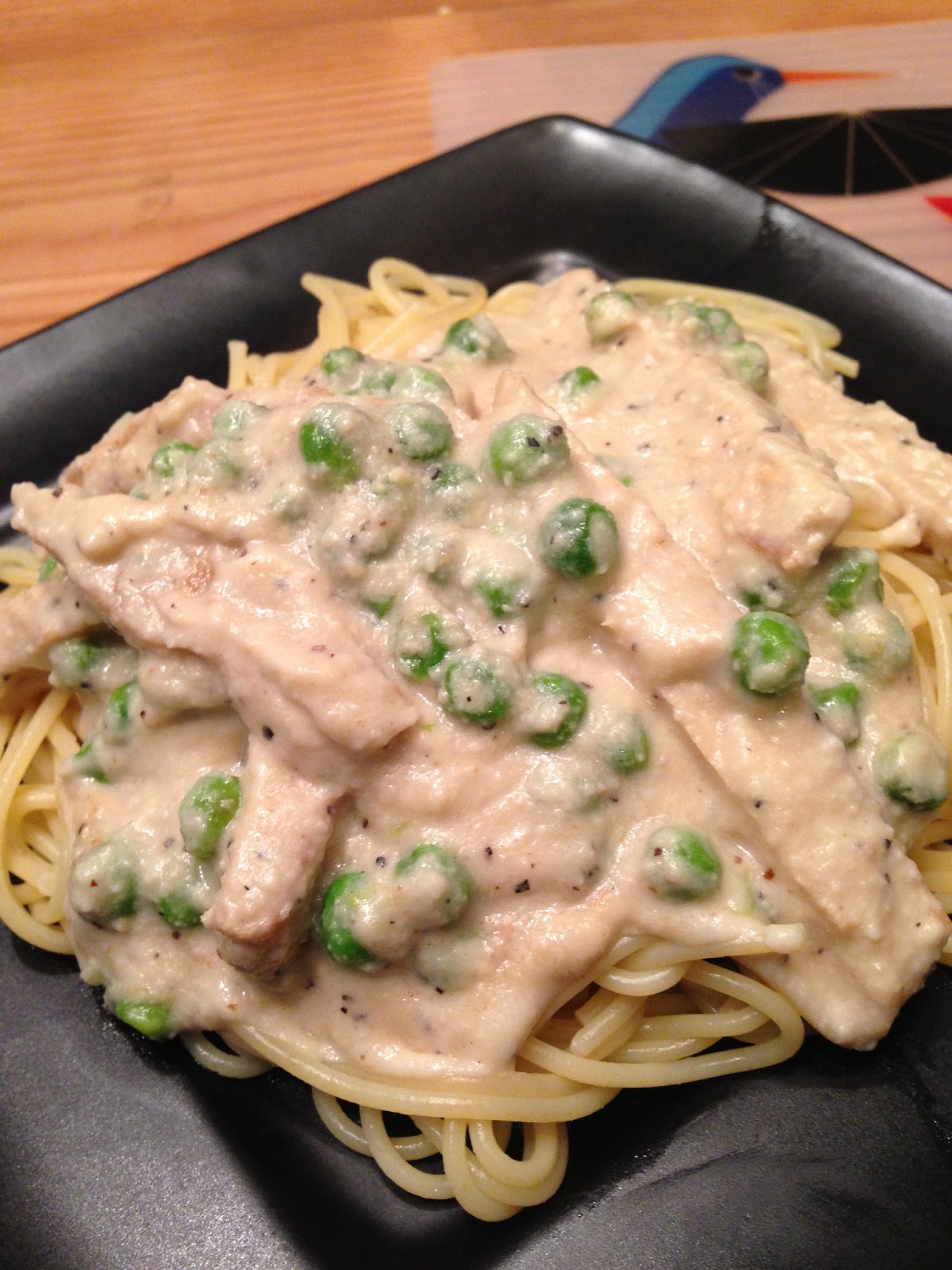 The Vegan Hucklebuck Creamy Vegan Chicken Alfredo