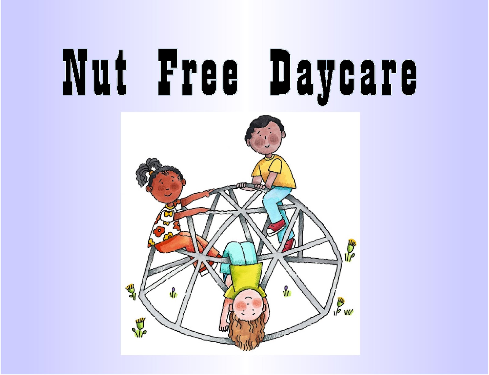 Free Posters and Signs Nut Free Daycare