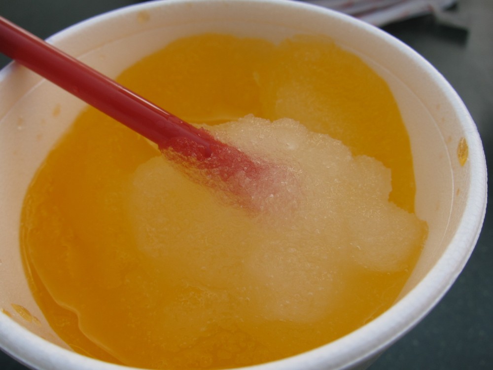 Review Sonic Blue Raspberry Nerds Slush Brand Eating