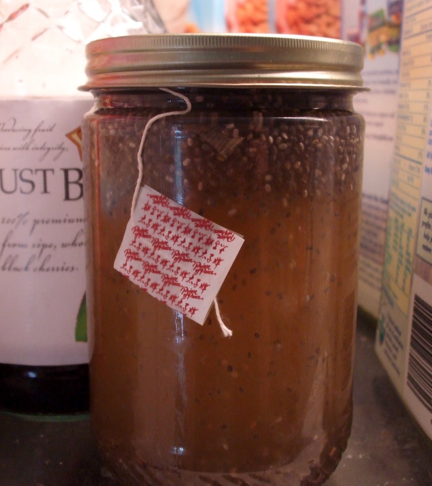 The Woodchuck Vegan Drink Your Frog Eggs...er...Chia