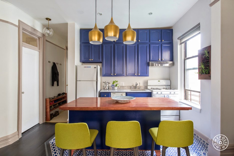 deco amazing blue kitchen