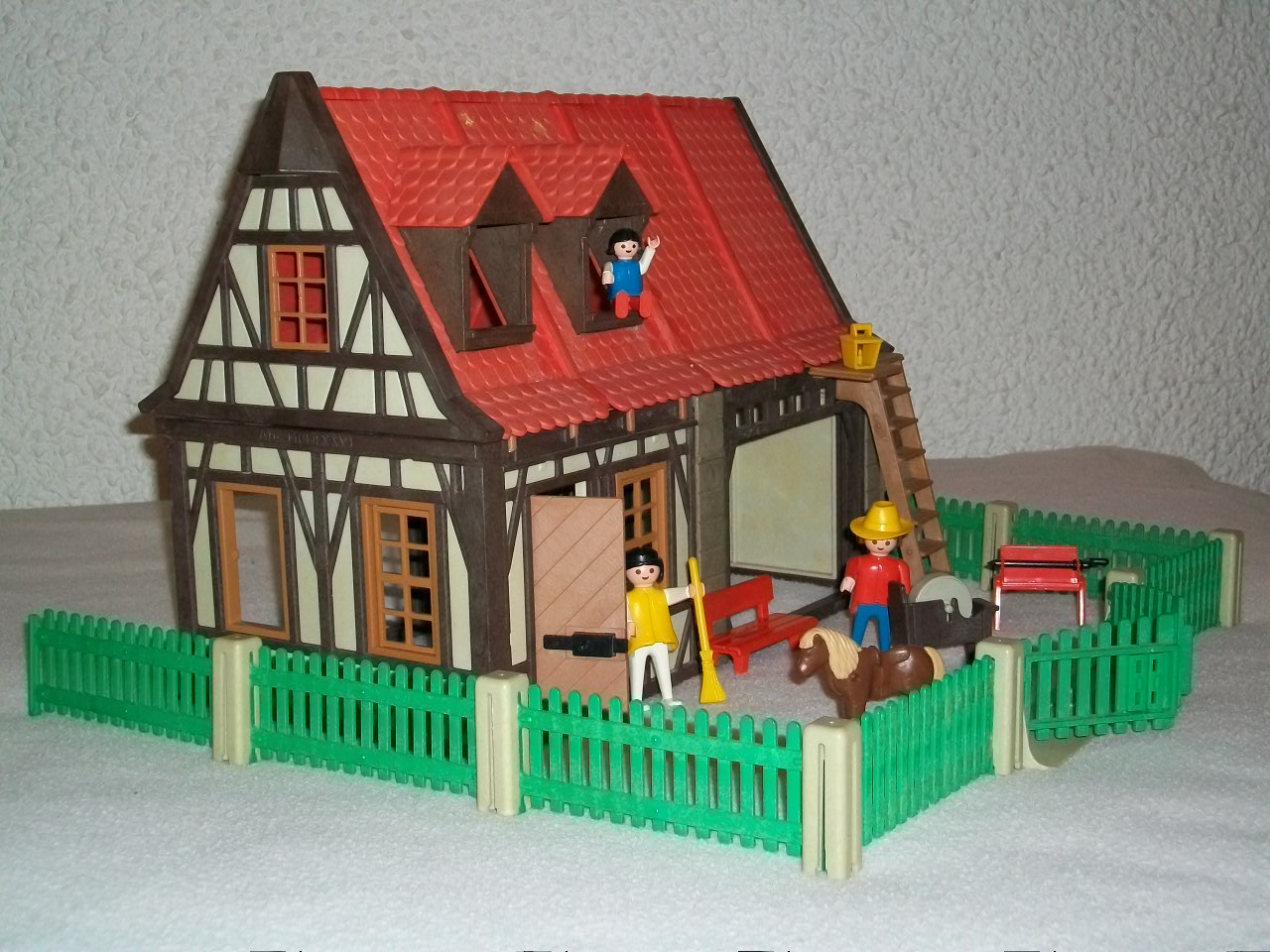 granja de playmobil antigua