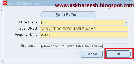 How to call one form from another form using Personalization, askhareesh blog on Oracle Applications