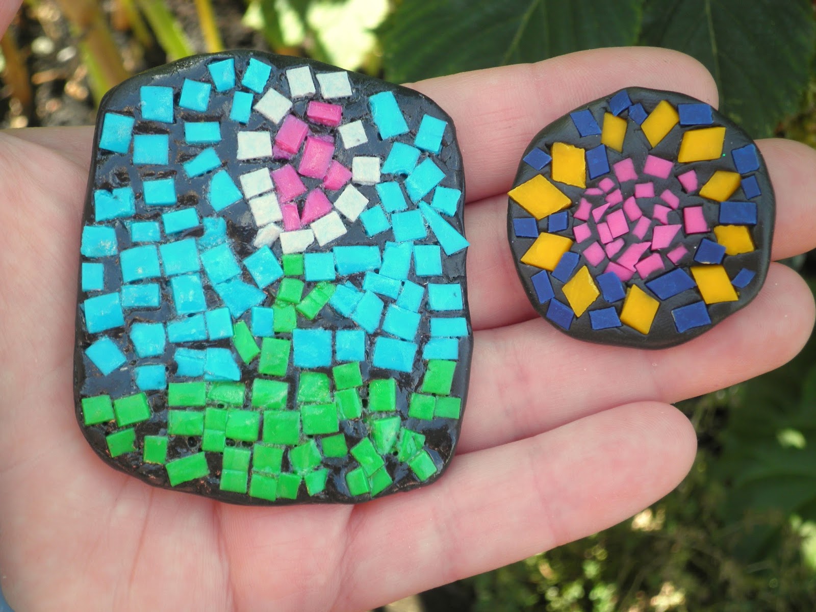nz green buttons mosaic