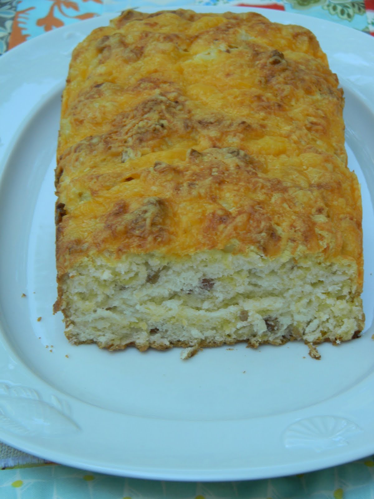 One Day At A Time From My Kitchen To Yours Bacon Cheddar Onion Bread