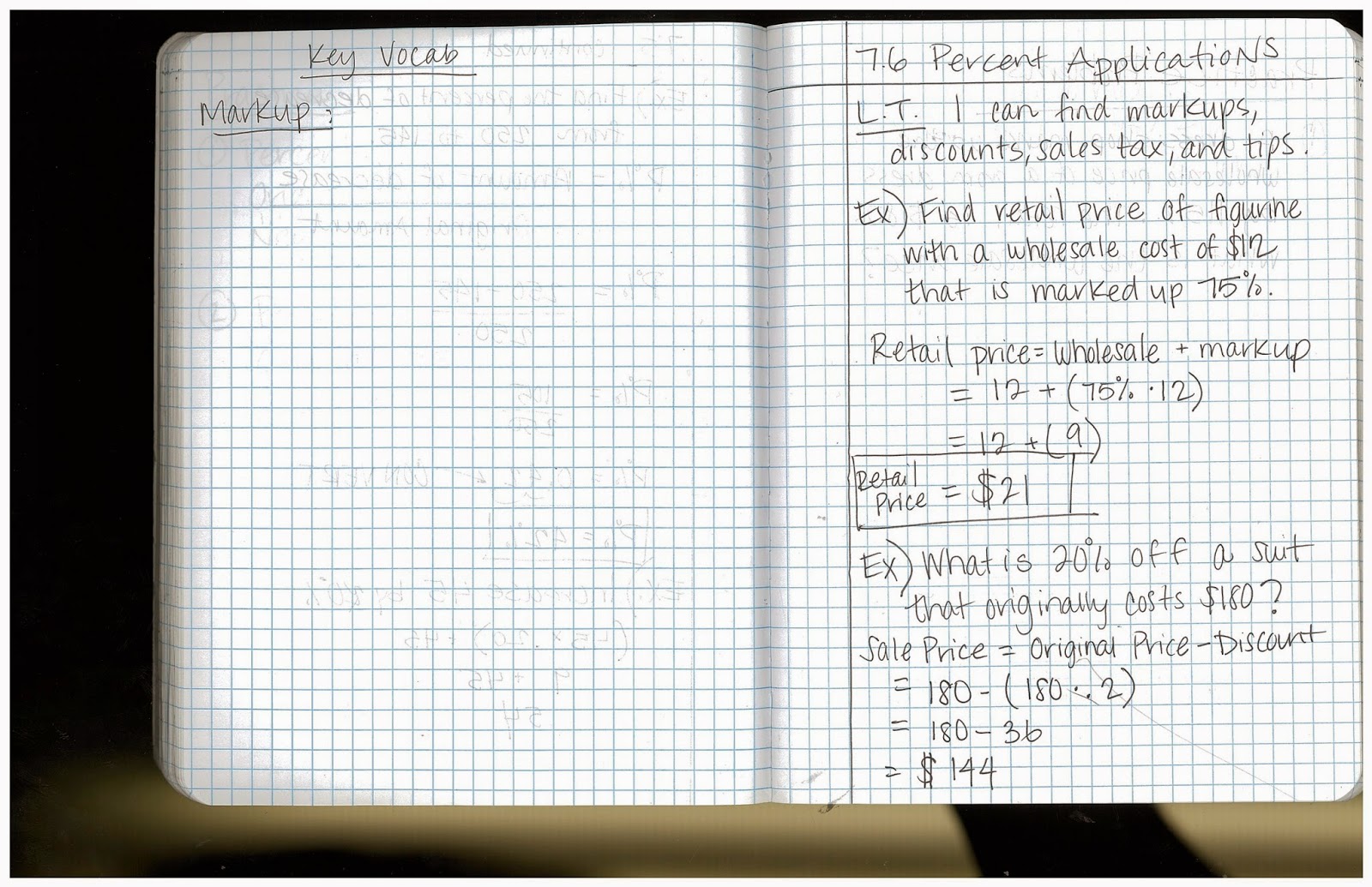 7th grade math notes