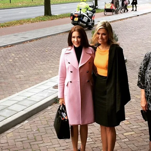 Queen Maxima of The Netherlands and Crown Princess Mary of Denmark attend the 3rd World Conference of Women's Shelters