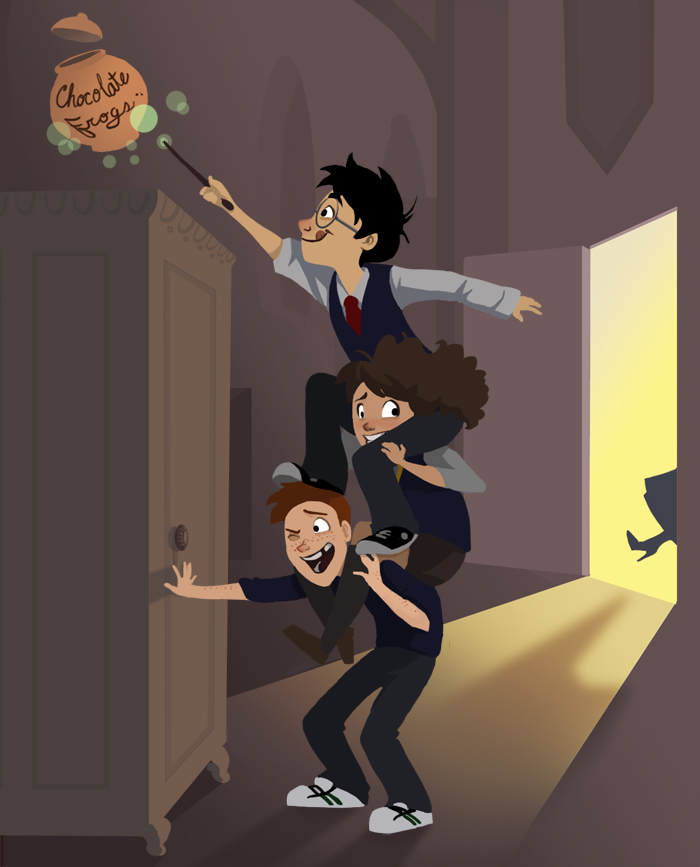 Sasaki Time: Harry Potter Fan Art Makes Me Want An Animated Series