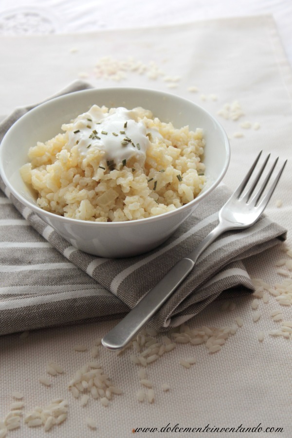 Dolcemente Inventando Riso pilaf con yogurt (pilaf me kos) cucina