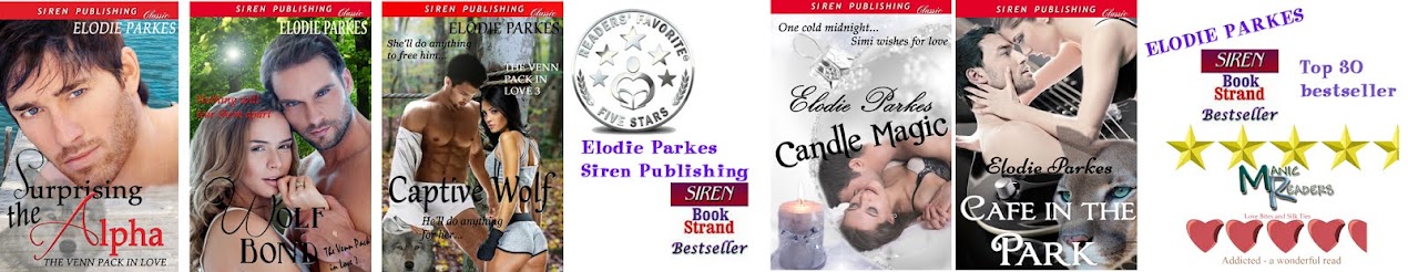 Elodie Parkes paranormal romance from Siren