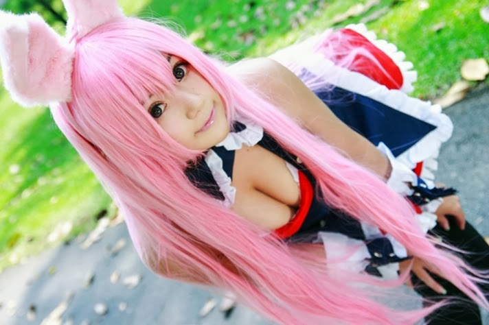 Anima Animasi Black Rabbit Cosplay Mondaiji