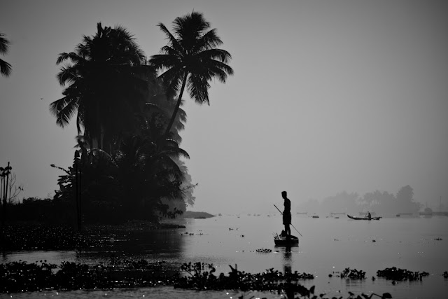 Kerala Kanały Backwaters