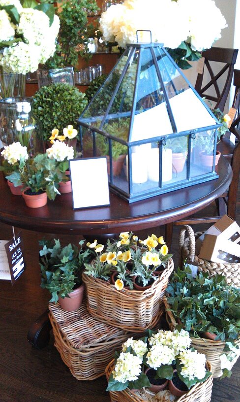 Focal Point Styling Store Tour Pottery Barn Spring Set