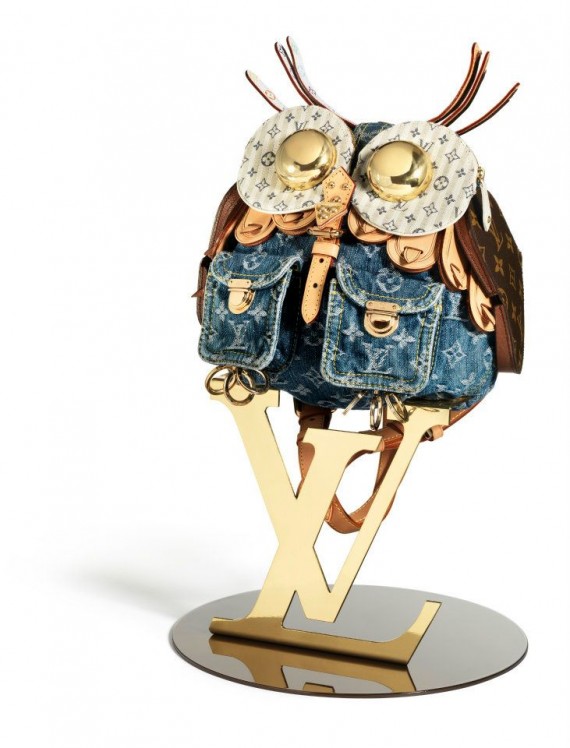 ROS.E. Louis Vuitton small leather goods sculptures by Billie Achilleos