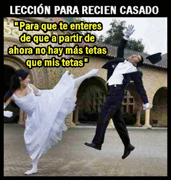 novias leccion casados