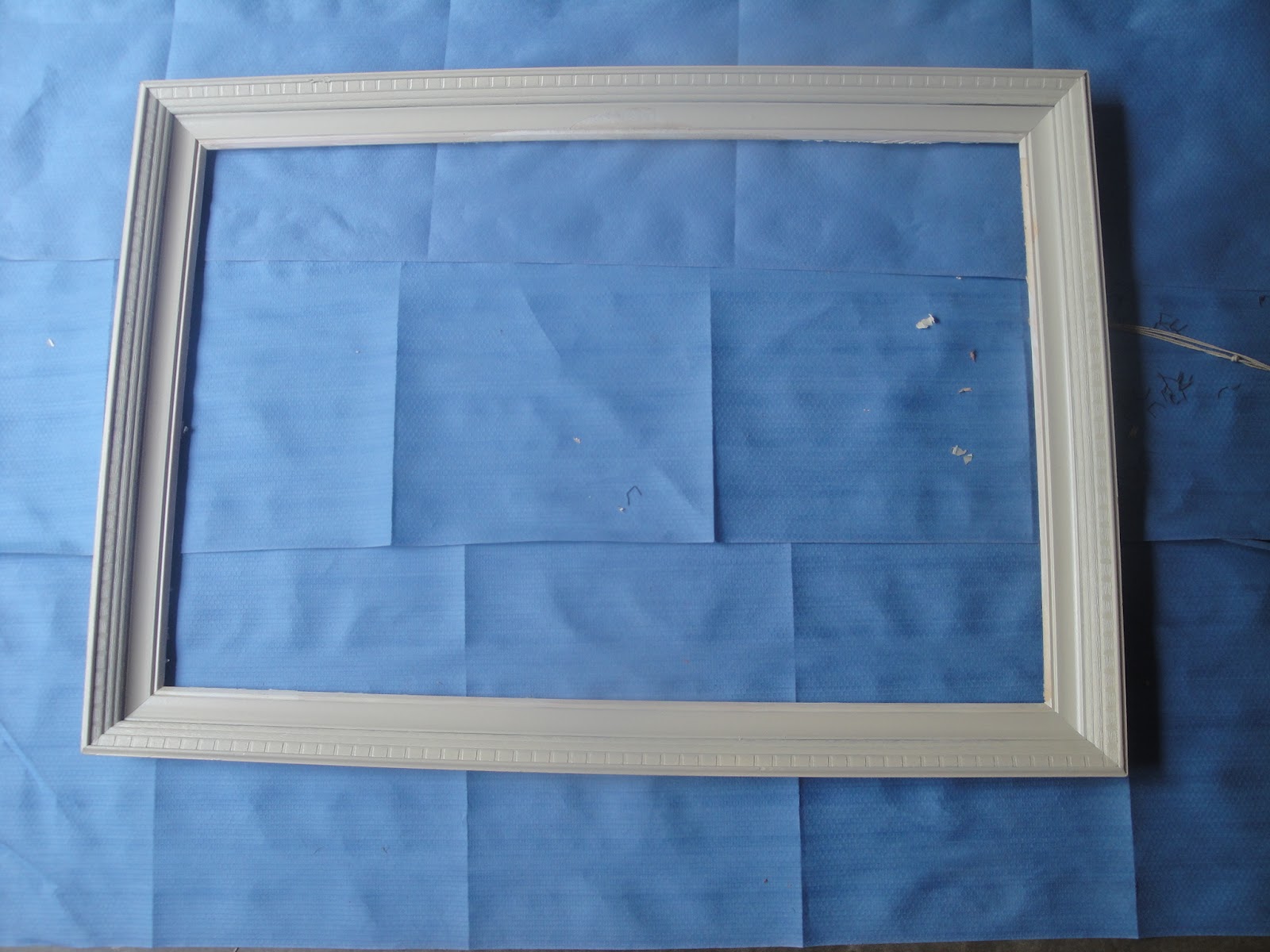 Refurbishing an Old Picture Frame and Picture
