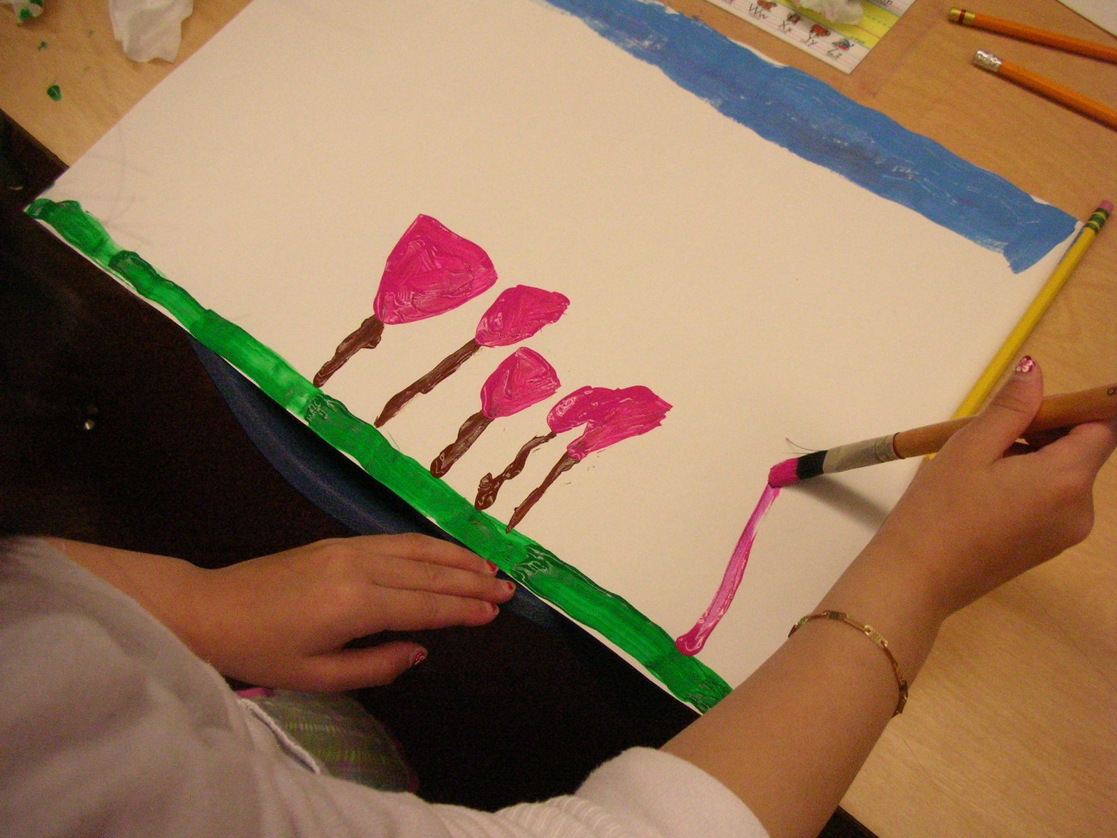 Kindergarten Kids: Painting Poems