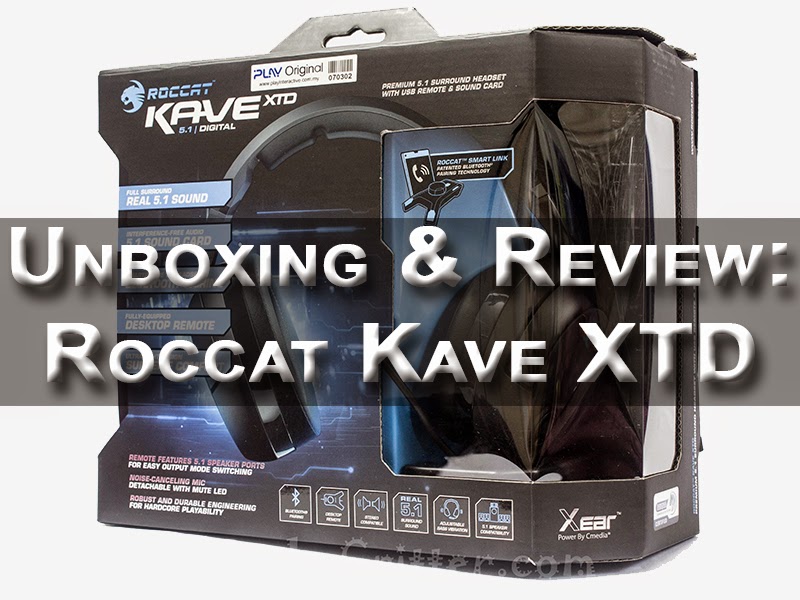 Unboxing & Review: Roccat Kave XTD 5.1 Digital Surround Sound Headset 106