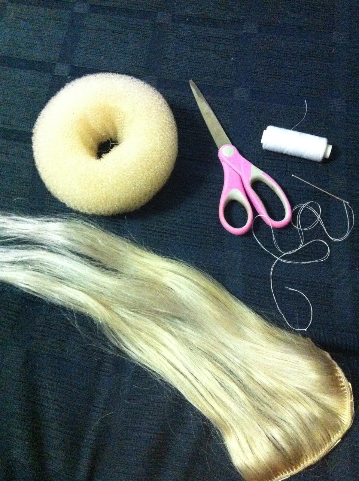 Dead Cosmetics Hair Bun DIY