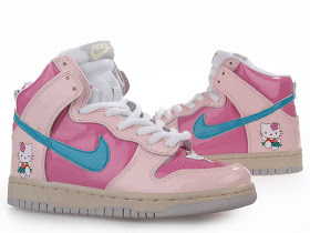 nike dunks hello kitty