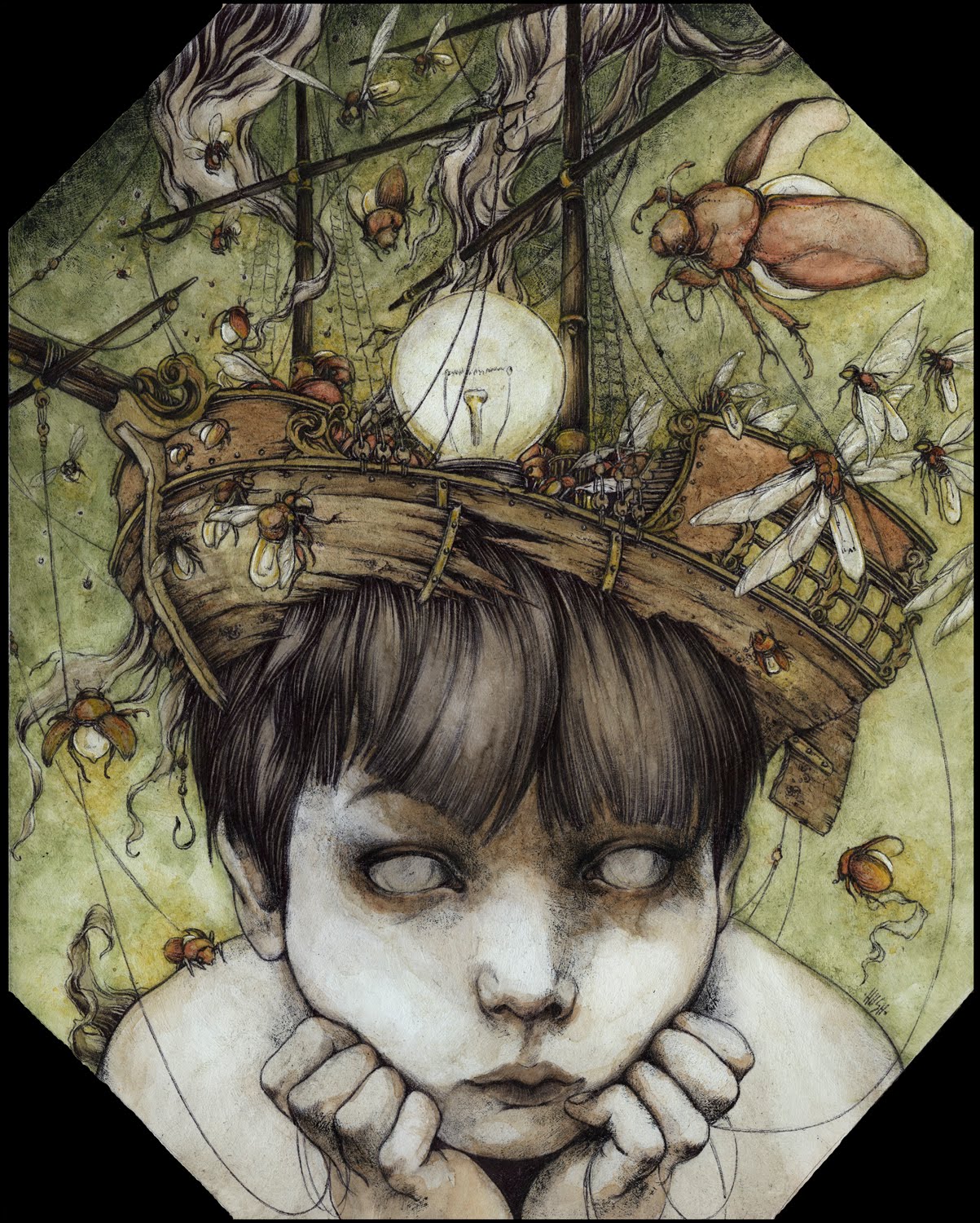 illustration pen watercolor gouache lessons tes teach