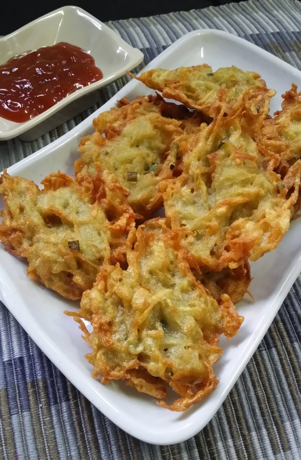 Dunia Cinta Kami Potato Fritters Cucur Kentang