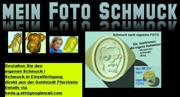 mein 3D Portrait Foto Schmuck   "Gold-Foto-Schmuck mit 3D-Portrait-Motiv nach 2D-Bild",#schmuck,