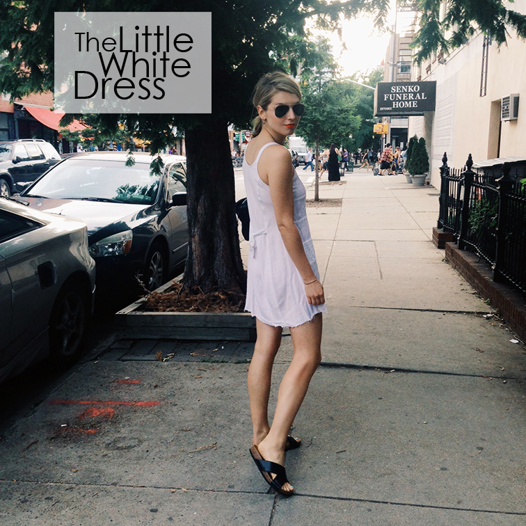 The Little White Dress, summer essential, summer dress, fashion over reason, Williamsburg Brooklyn