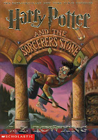 Harry Potter book cover J.K. Rowling