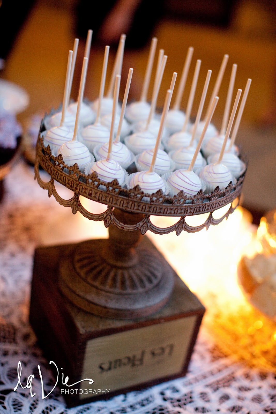 cocoa & fig Minneapolis Mini Dessert Table and 3 Tier Wedding Cake