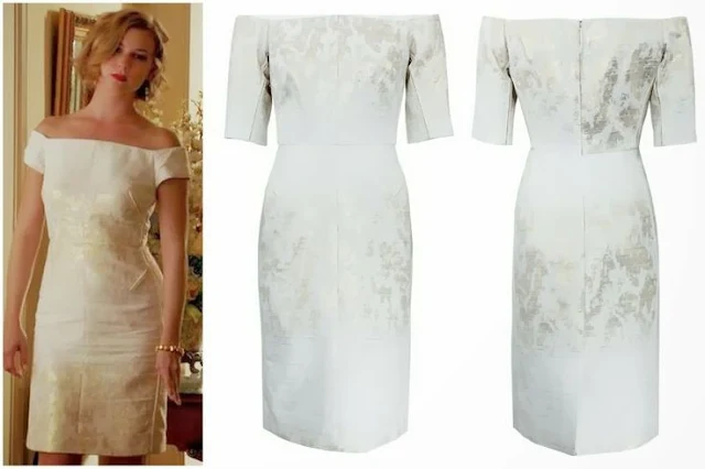 Emily VanCamp in J Mendel - Seen on ''Revenge''