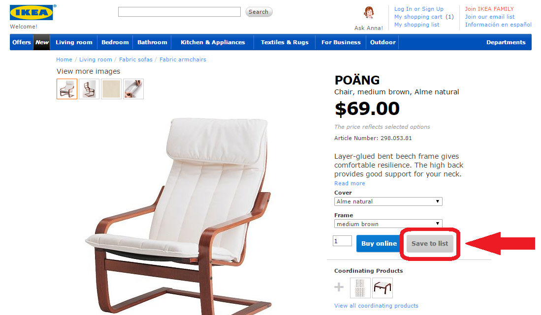 IKEA delivered to Boise Ordering Instructions