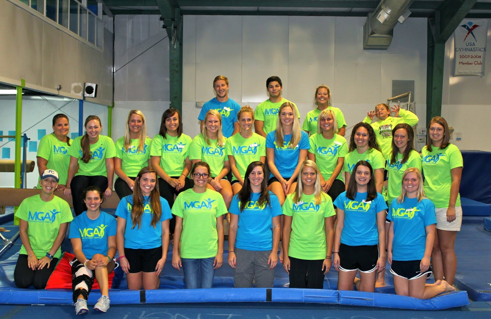 Six Pack of Says Manhattan Gymnastics Academy