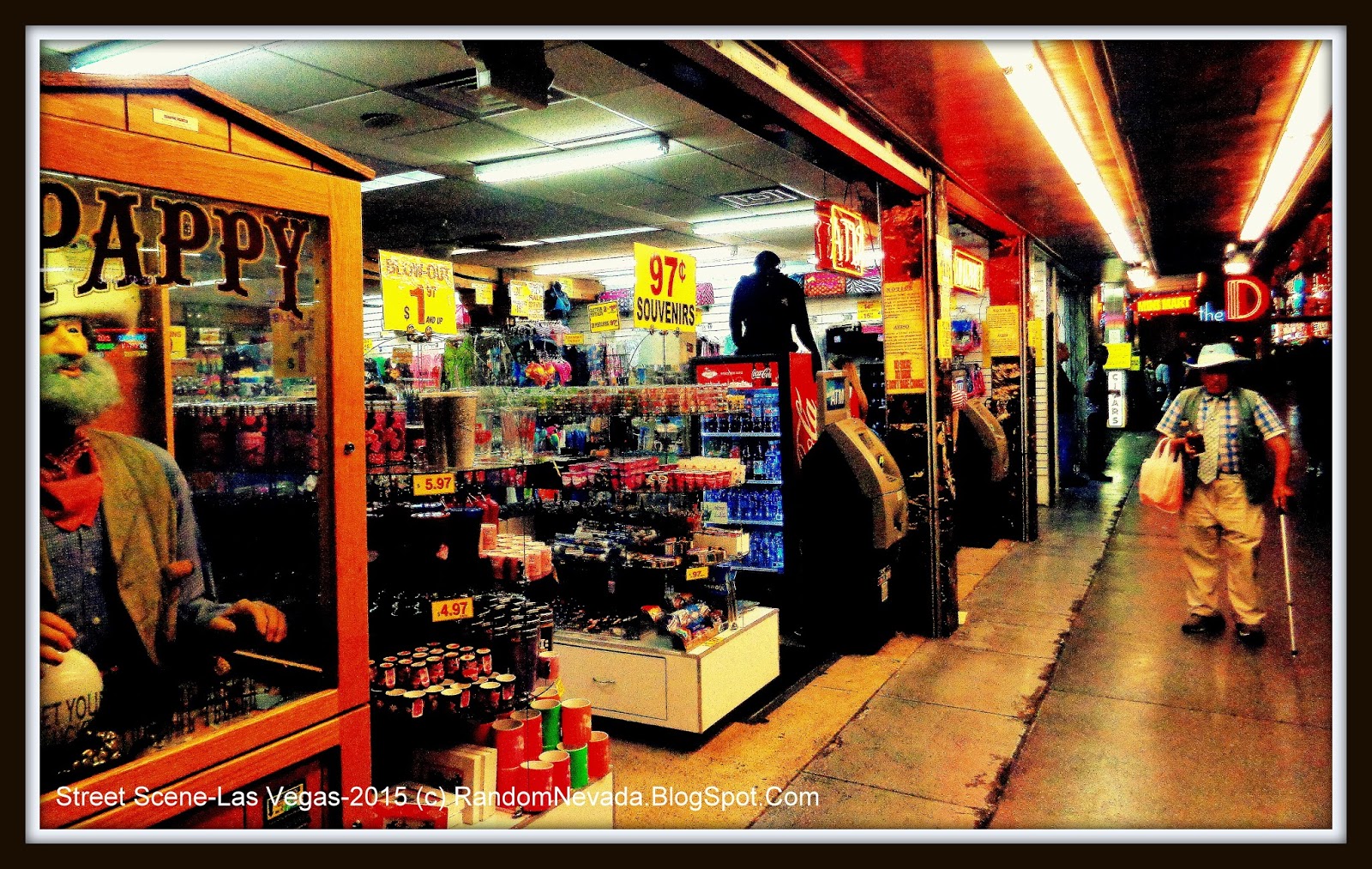 Random, Nevada, U.S.A... Las Vegas Street SceneFremont StreetLas