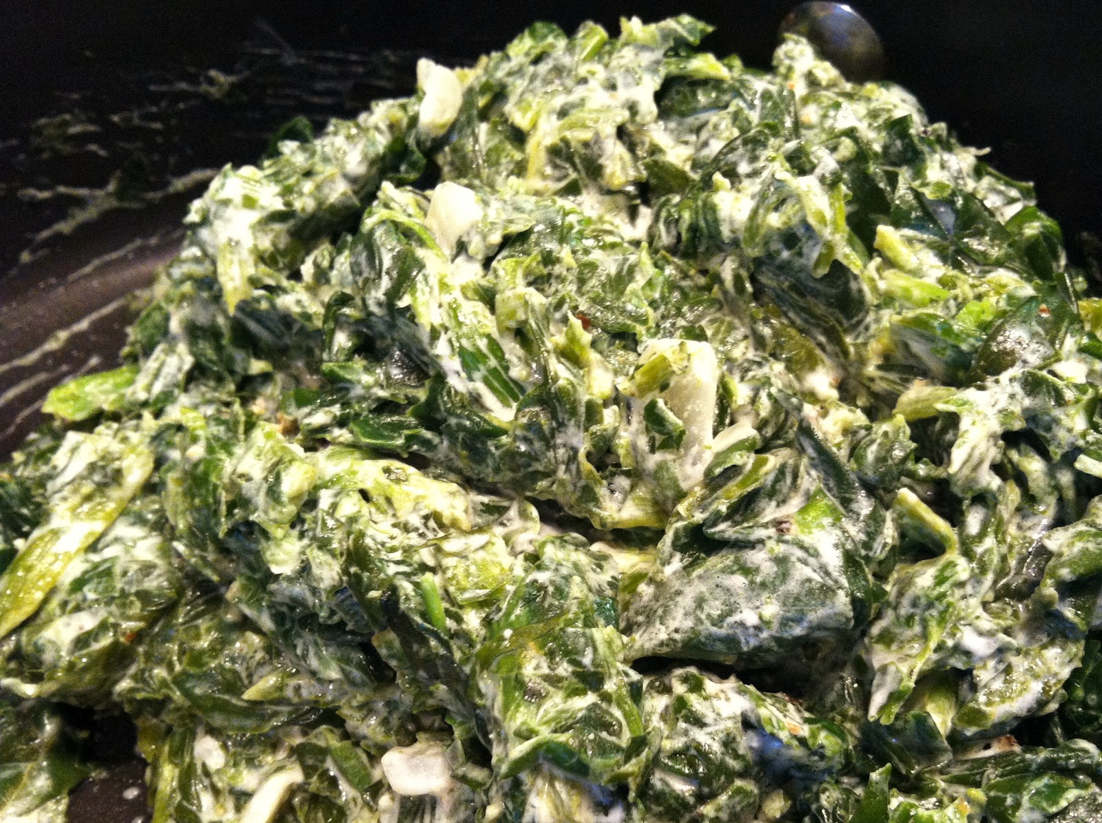 Low Carb Layla Sour Cream Spinach