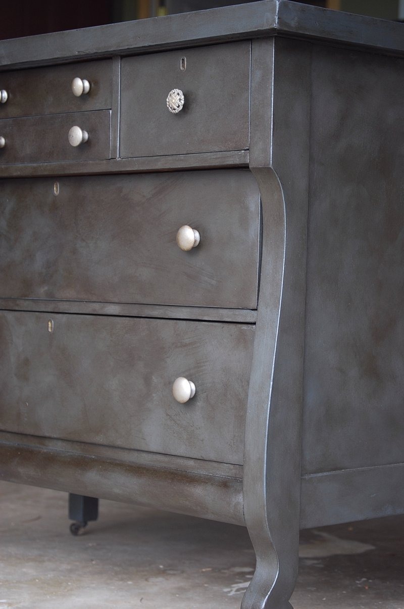 Shizzle Design Antique Empire Dresser With A Rich Weathered