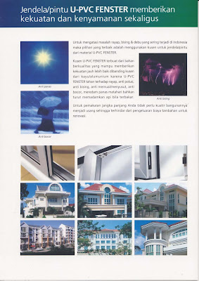 Informasi Bahan Bangunan: Pintu UPVC : FENSTER