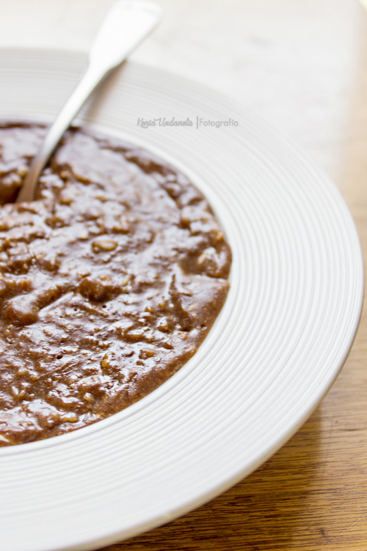 avena integral con chocolate avena integral con chocolate