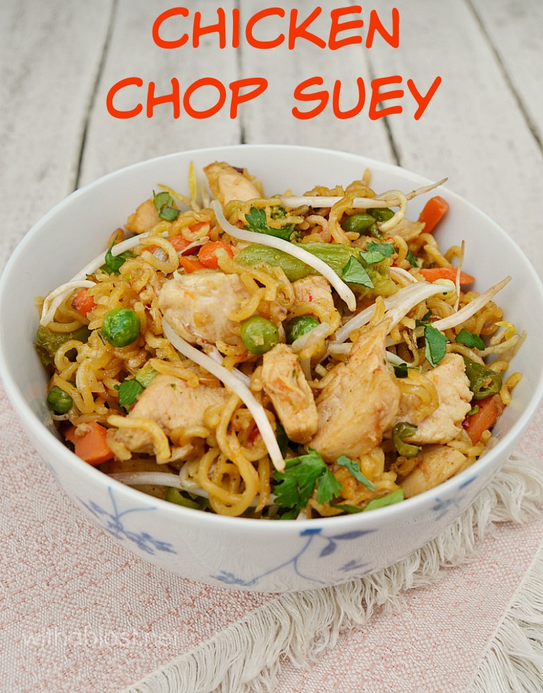 Chicken Chop Suey | With A Blast