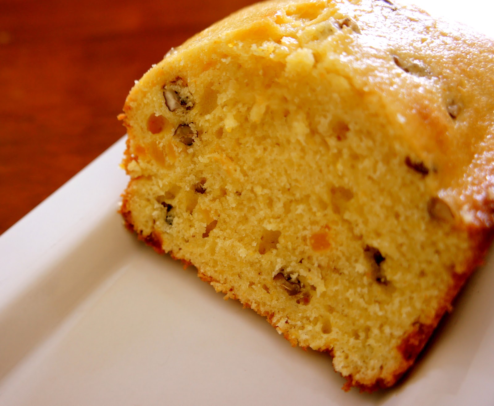 Healthy Family Happy Soul Orange Loaf with Dried Apricots and Pecans