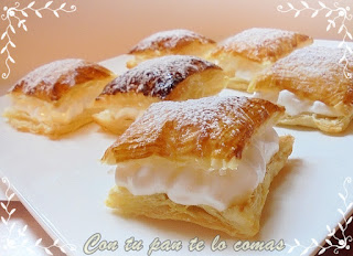 Hojaldres De Merengue
