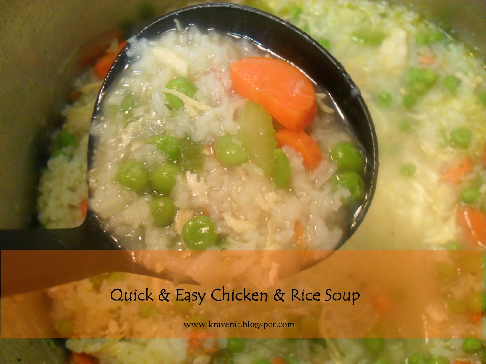 KRaven Quick & Easy Chicken & Rice Soup